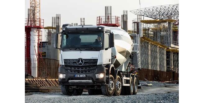 Mercedes-Benz Türk,  Beton 2017 Fuarı’na katılıyor