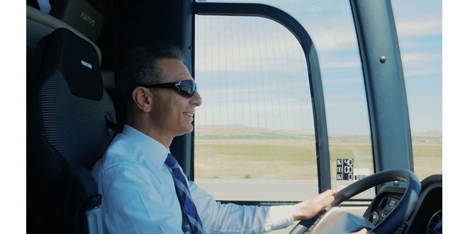 NEOPLAN Yeni Tourliner’ın ilk test sürüşü  Genel Müdür Tuncay Bekiroğlu’ndan…