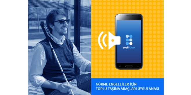 Sesli Durak” Görme Engellilerin “Sesi” olmak için Buluşum’da desteğinizi bekliyor