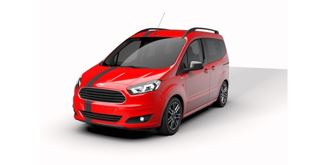 Yeni Ford Tourneo Courier Blackline  serisi Türkiye’de