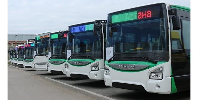 Kazakistan- Astana LRT LLP toplu taşımada IVECO BUS’ı seçti..