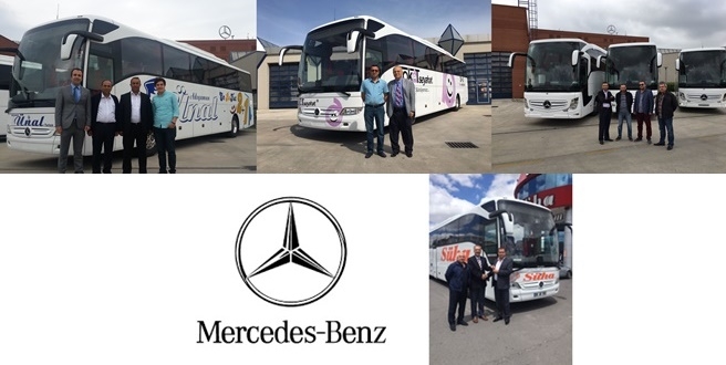 Mercedes-Benz Türk otobüs teslimatları hız kesmiyor..