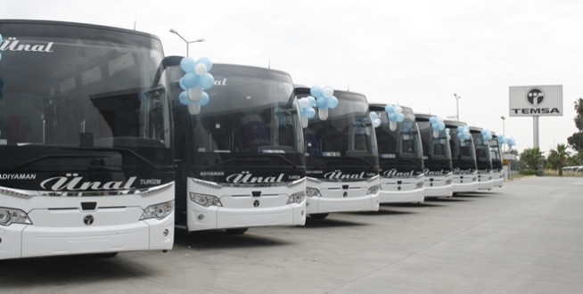 TEMSA’dan Adıyaman Ünal Turizm’e 8 adet 2+1 Maraton VIP…