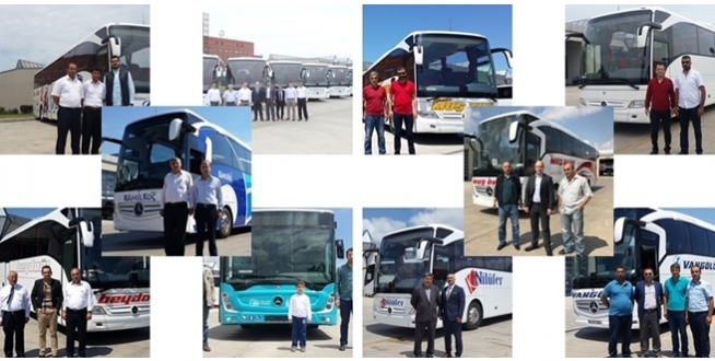 MERCEDES BENZ TÜRK OTOBÜS TESLİMATLARI SON GAZ DEVAM EDİYOR