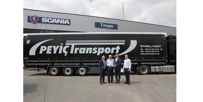 PEYİÇ TRANSPORT TEKSTİL TAŞIMALARI İÇİN TIRSAN’I TERCİH ETTİ