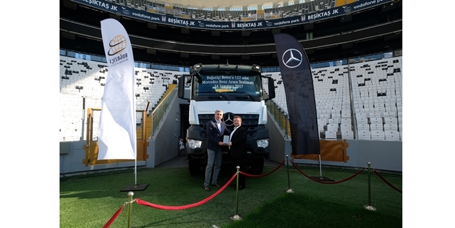 BOĞAZİÇİ BETON FİLOSUNU 122 ADET MERCEDES BENZ AROCS İLE GÜÇLENDİRDİ