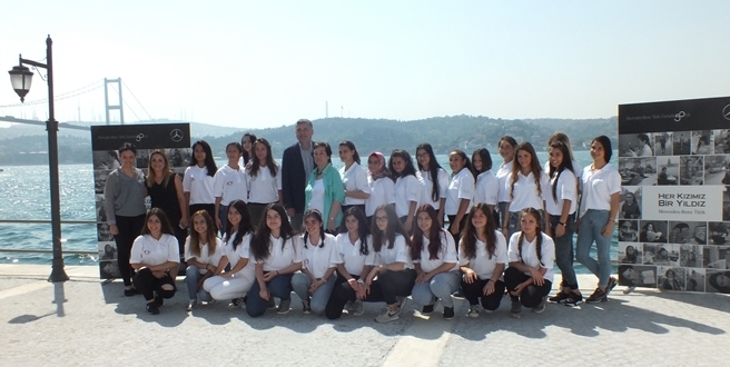 Mercedes-Benz Türk ve ÇYDD’nin desteklediği “Yıldız Kızlar” İstanbul’da buluştu..