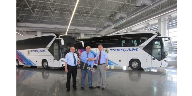 TOPÇAM TURİZM MAN NEOPLAN yeni TOURLINERı tercih etti