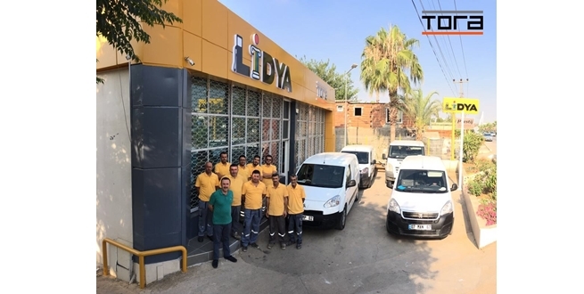 Tora Akdeniz bölge bayisi Lidya tamamen yenilendi.