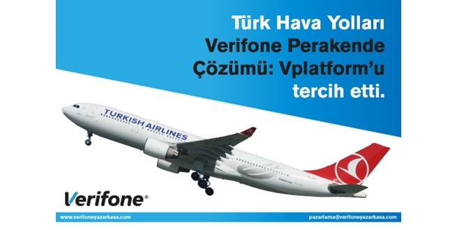 Türk Hava Yolları’nın Tercihi  Yeniden Verifone Oldu