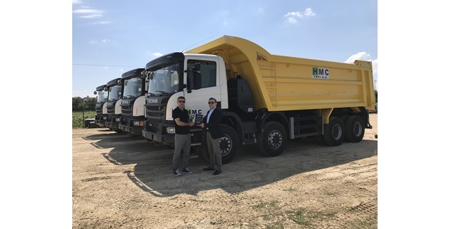 HMC YAPI, YENİ PROJELERİNDE SCANIA’YI TERCİH ETTİ