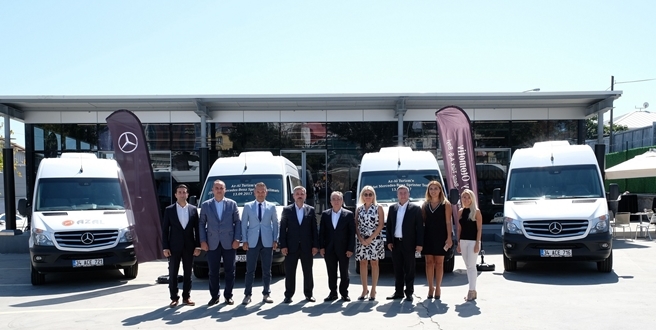 Az-Al Turizm filosuna eklediği 20 adet Mercedes-Benz Sprinter ile daha güvenli daha konforlu hizmet verecek..