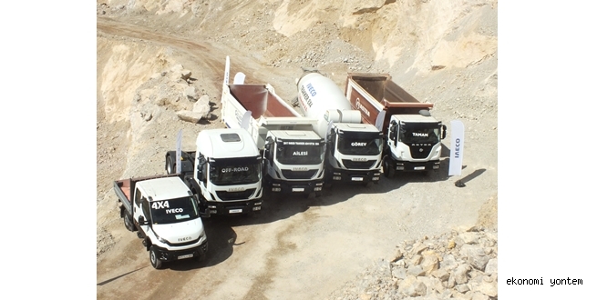 IVECO inşaat ve ağır hizmet uygulamalarıyla en zorlu koşullarda iş başında..