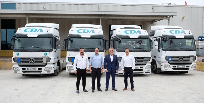 Mercedes-Benz Türk’ten CDA Lojistik filosuna 14 adet 2. el Low Liner Actros 1841 LSnRL