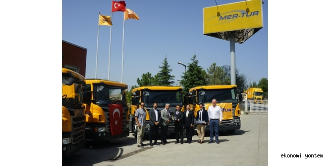 MERTUR, FİLOSUNU SCANIA ile GÜÇLENDİRDİ