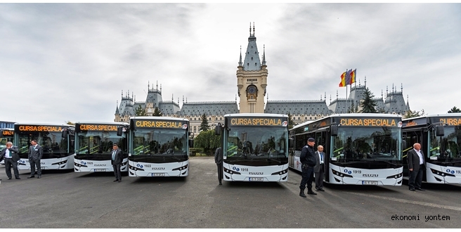 Anadolu Isuzu, Romanya’ya tarihinin en büyük teslimatını gerçekleştirdi.
