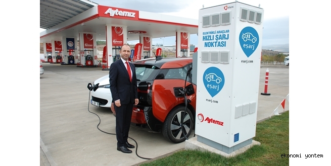 AYTEMİZ İSTASYONLARI ARTIK ELEKTRİKLİ ARAÇLARIN DA HİZMET NOKTASI