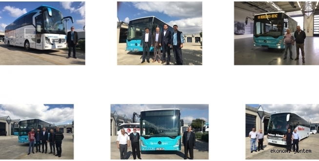 Mercedes- Benz Türk otobüs teslimatlarına devam ediyor..