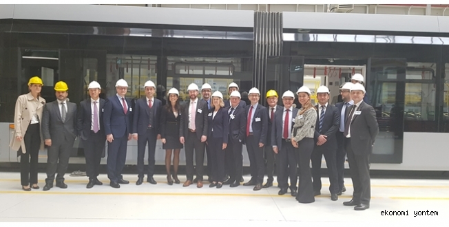 Bangkok Metro ihalesini kazanan Bozankaya’ya Avrupa İmar ve Kalkınma Bankası’ndan ziyaret