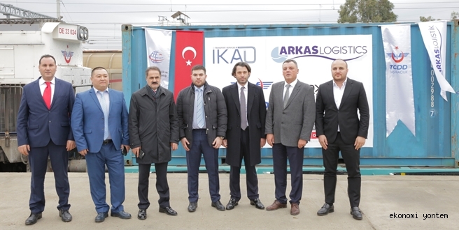 Demir İpek Yolu’nda Türkiye’den ilk treni  Arkas Lojistik çıkardı