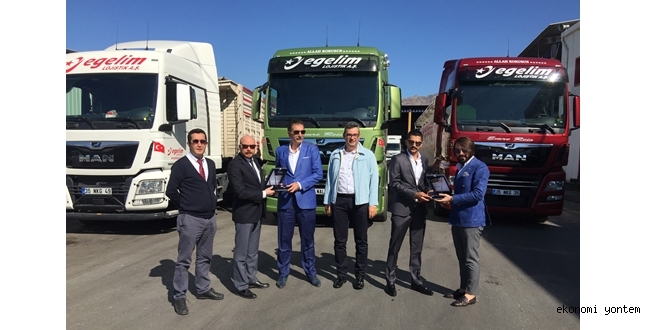 EGELİM LOJİSTİK FİLOSUNA 62 ADET MAN KAMYON EKLEDİ