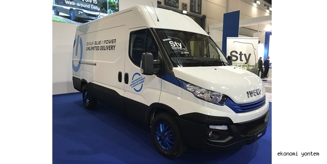Iveco Daily Hi-Matic ‘e ” Yılın Sürdürülebilir Panel Vanı” ödülü..