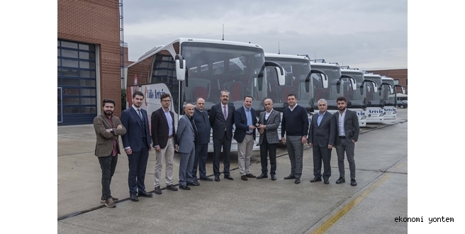 Lüks Artvin Seyahat filosuna 6 adet Mercedes Tourismo 16 RHD 2+1 ekledi