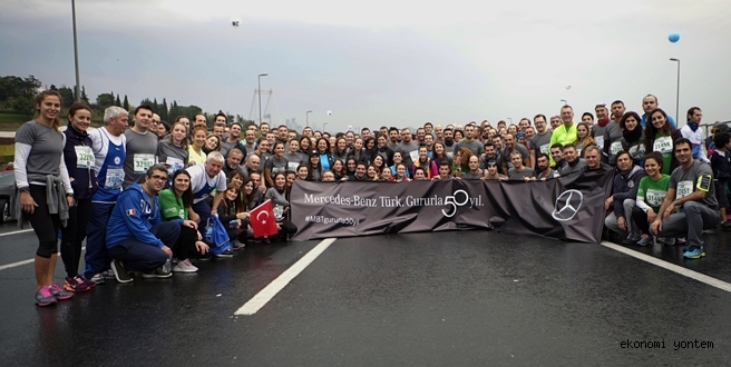 Mercedes-Benz Türk, 50.yılında İstanbul Maratonu‘nda rekor katılım ile rekor bağış topladı