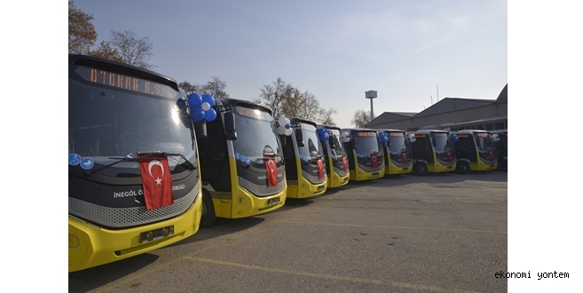 OTOKAR’dan İnegöl şehir içi ulaşımına 110 adetlik dev teslimat..