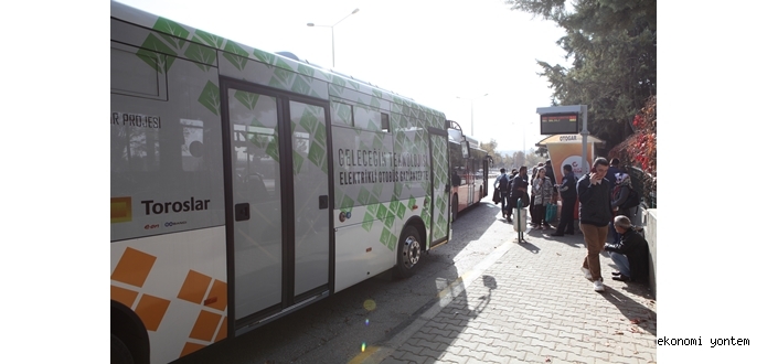 Akıllı Şehir Gaziantep’te  Elektrikli Otobüsler Yola Çıktı