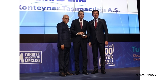Arkas Line’a “Hizmet İhracatçısı” ödülü