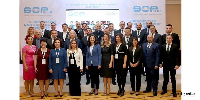 En Etkili Tedarik Zinciri Profesyonelleri ödüllerine kavuştu..