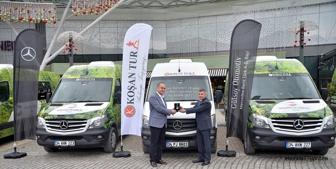 Koşan Turizm tercihini yine Mercedes’den yana yaptı..