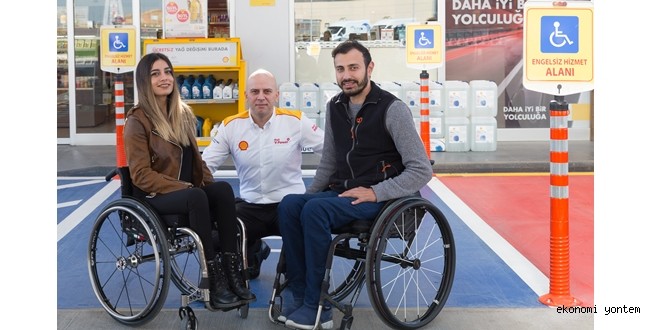 Shell & Turcas’dan bir ilk: ‘Engelsiz Hizmet Alanı’