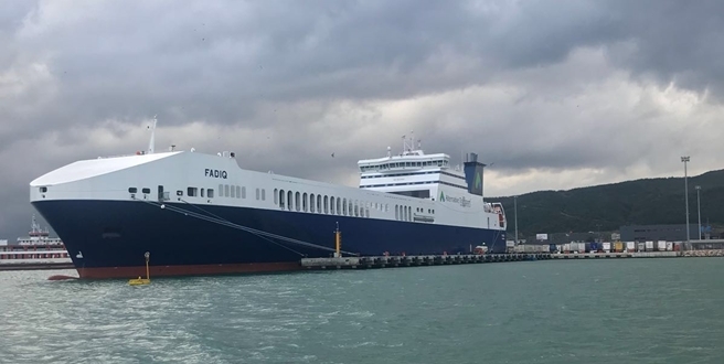 ALTERNATIVE’NİN YENİ RO-RO GEMİSİ FADIQ, İLK SEFERİNE ÇIKTI