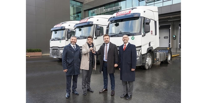 Çekok Gıda  filosunu Excellence Servis Güvenceli 50 adet Renault Çekici ile güçlendirdi