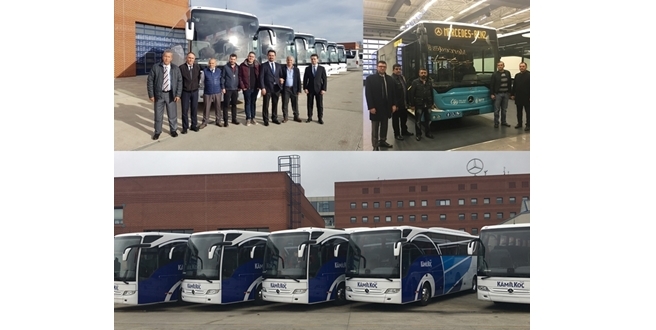 Mercedes-Benz Türk otobüs teslimatları hız kesmiyor..