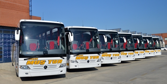 Mercedes-Benz Türk’ten Lider Muş Tur’a 7 adet daha Tourismo..