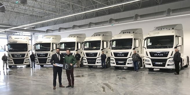 Solmaz Nakliyat’a, 6 adet MAN TGS 18.440 BLS Uzunyol çekici