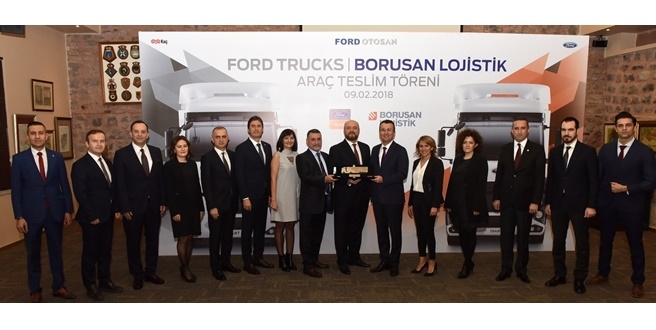 Borusan Lojistik,filosuna 19 adet Ford Trucks 1848T çekici ekledi