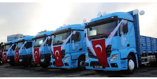 İSKİ, ARAÇ FİLOSUNU YERLİ ARAÇLARLA YENİLİYOR