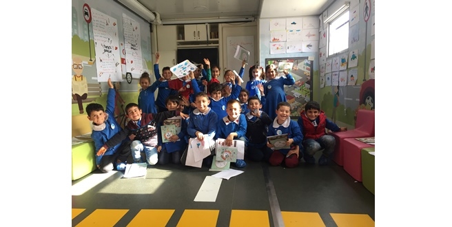 Mercedes-Benz Türk’ün Trafik Ateşböceği,  Aksaraylı çocuklarla buluşuyor