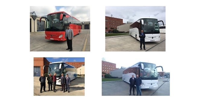 Turizm firmaları filolarını 2018 model  Mercedes-Benz Türk Tourismo ile genişletiyor.