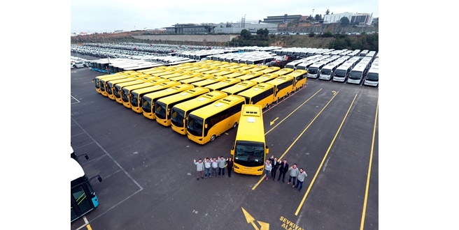 Anadolu Isuzu’dan Bulgaristan Milli Eğitim Bakanlığı’na 41 adet Turkuaz..