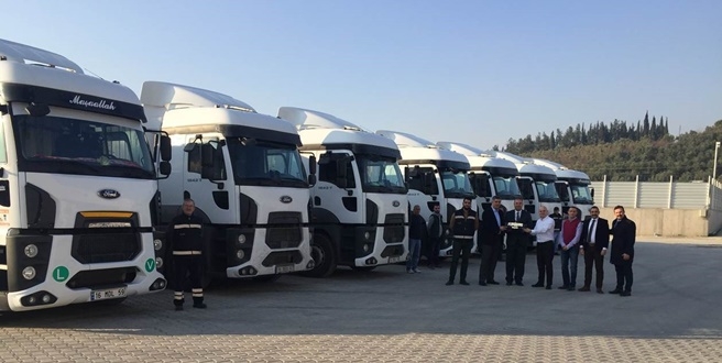Bağcı Antrepo filosuna 15 adet  Ford Trucks 1842T çekici ekledi