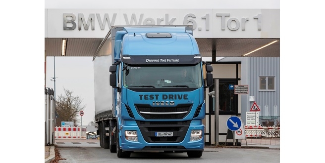 BMW GROUP,LOJİSTİK HİZMETLERİNDE LNG’yi DENEYİMLEMEK İÇİN STRALIS NP’yi TERCİH ETTİ