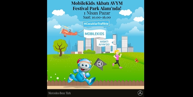 Mercedes-Benz Türk’ün MobileKids Trafik Eğitim Projesi, İstanbul Akbatı AVYM’de çocuklarla buluşuyor