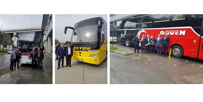Temsa otobüs teslimatları tam gaz devam ediyor..
