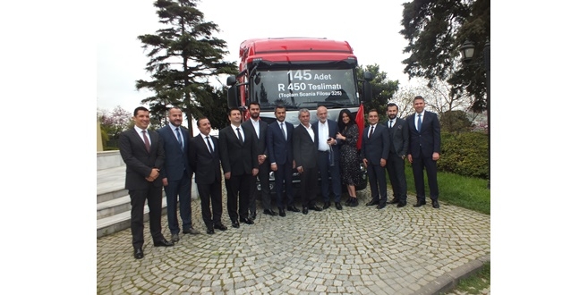 HÜNER ve HNR LOJİSTİK FİLOSUNU SCANİA İLE GÜÇLENDİRİYOR