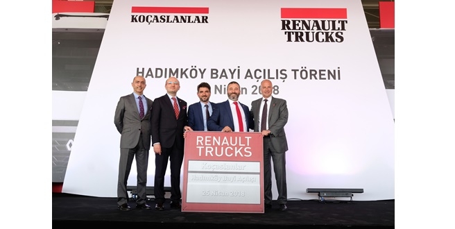 Renault Trucks, Türkiye’deki 20.yılını yeni servis açılışıyla kutladı
